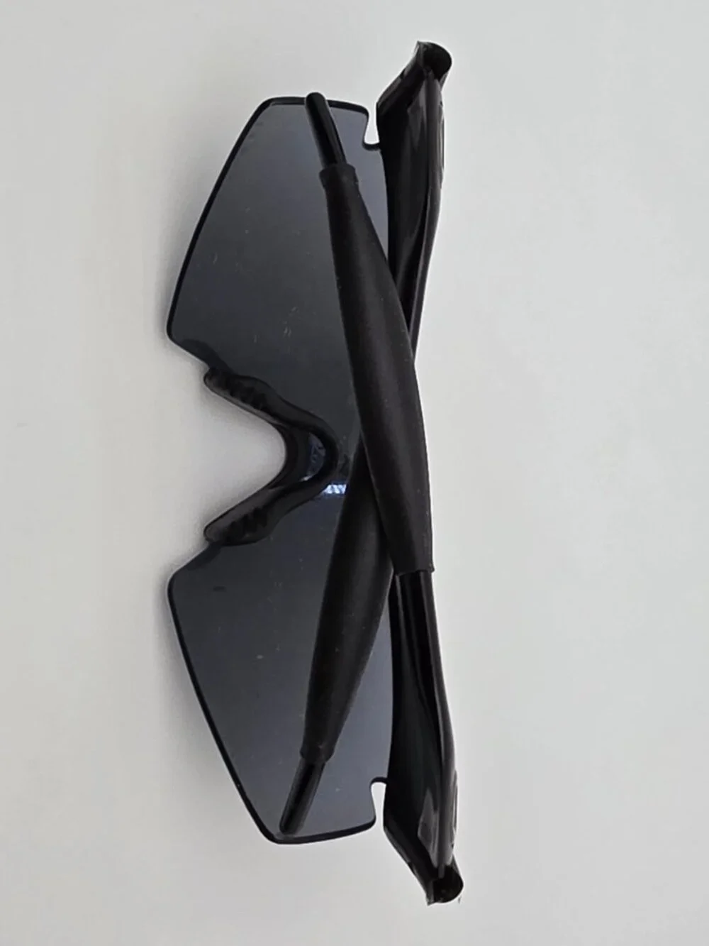 Oakley 11-162 SI Industrial M Frame Black Polarized Z87 Grey Strike Sunglasses